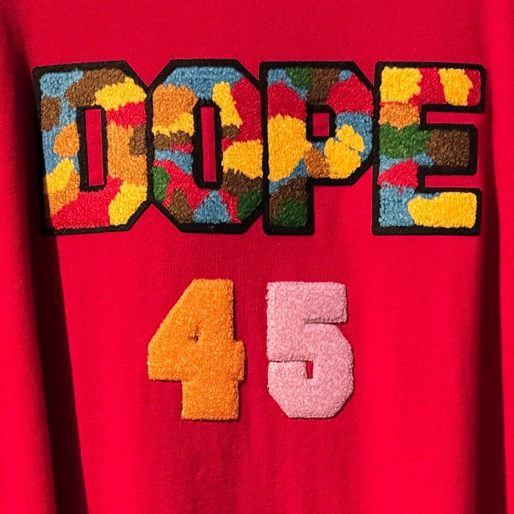 DOPE 45ER 3XL Red T-Shirt “DOPE 45” - Picture 5 of 7
